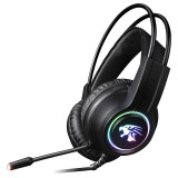 Casti hi-fi stereo microfon gaming rgb varr