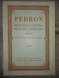 Pedron: Manuale di cultura musicale generale