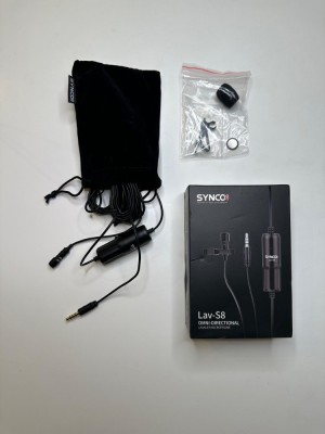 Microfon lavaliera clip-on Synco LAV-S8 - NOU foto