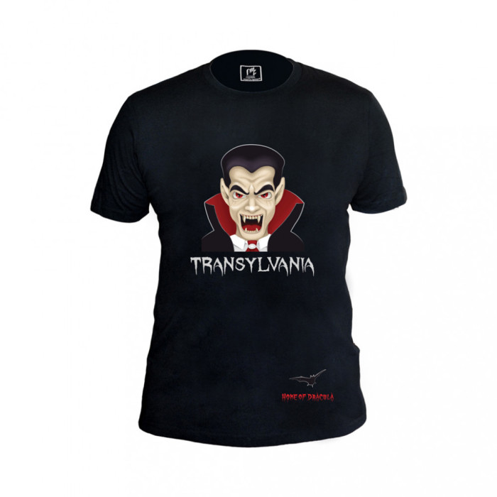 Tricou Transylvania, Dracula, 100% bumbac, MB304