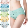 Set 6 Chiloți Menstruali pentru Adolescente, Pentru Flux Redus, 3 Straturi, Confort și Protecție Zilnică, Reutilizabili, Bumbac, Multicolori - S