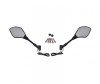 Oglinzi Moto cu Semnalizare Negre, Filet M8/M10 - Set 2 buc.
