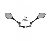 Set 2 oglinzi cu semnalizare, filet M8 si M10, culoare negru Cod Produs: MX_NEW LM0051