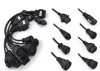 Set 8 Cabluri Adaptoare Interfata Delphi&Autocom PTCamioane Si Tiruri