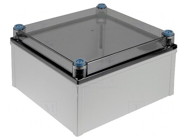 Carcasă universală gri 300x300x170mm IK08