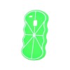 Husa SAMSUNG Galaxy J5 (2015) J500F - 3D (Lemon Verde), Plastic, Carcasa