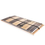Cumpara ieftin Baza de pat cu sipci, 42 sipci, 7 zone, 100 x 200 cm