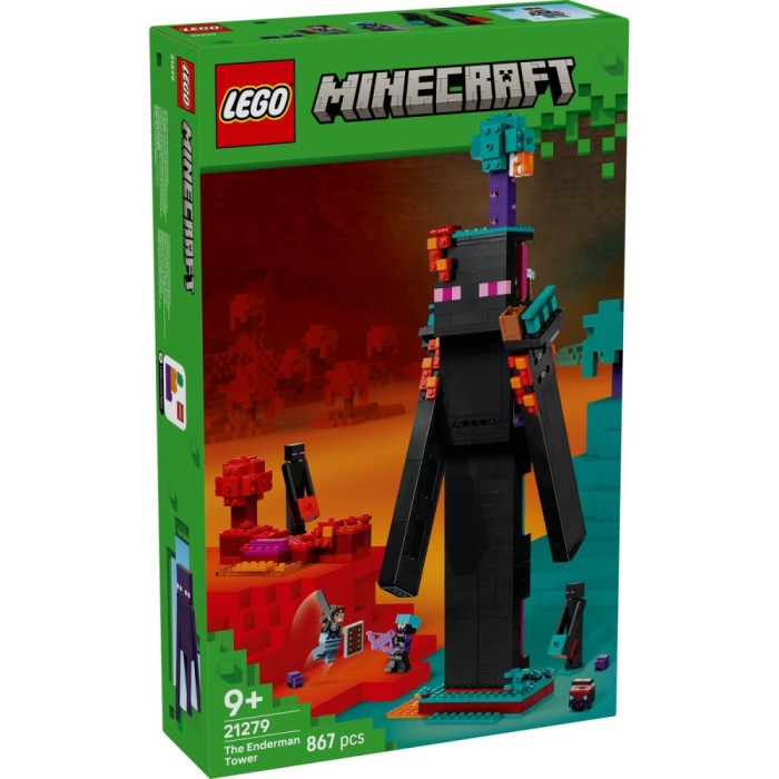 LEGO MINECRAFT TURNUL ENDERMAN 21279 SuperHeroes ToysZone