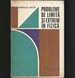 PROBLEME DE LIMITĂ ȘI EXTREM &Icirc;N FIZICĂ - ROMULUS SFICHI - ED. DIDACTICĂ