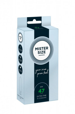 Prezervative Mister Size 47 mm 10 buc foto