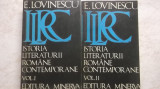 E. Lovinescu - Istoria literaturii romane contemporane, vol. I-II, 1973, Minerva