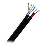 CABLU UTP CAT 5 0.45MM CCA CU ALIMENTARE 2X1MM 100M EuroGoods Quality