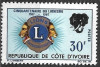 C3545 - Coasta de Fildes 1967 - Lions neuzat,perfecta stare, Nestampilat