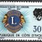 C3545 - Coasta de Fildes 1967 - Lions neuzat,perfecta stare