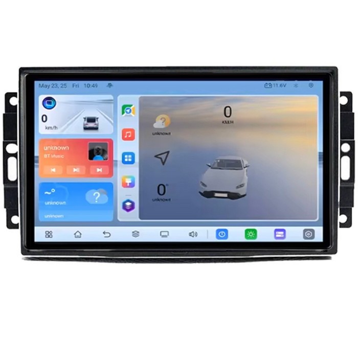 Navigatie CHRYSLER Jeep Manual C-202 Android 8 Core 2.2 Ghz 8+128 Qled 1K ADAS 4G LTE GPS 360 KIT-202+EDT-E410V3 CarStore Technology