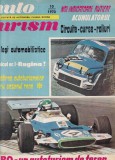 Revista Autoturism 1970 Automobil Club Roman, 30 pagini, format brosat, dimensiuni 34 x 26 cm, stare buna, carti sport