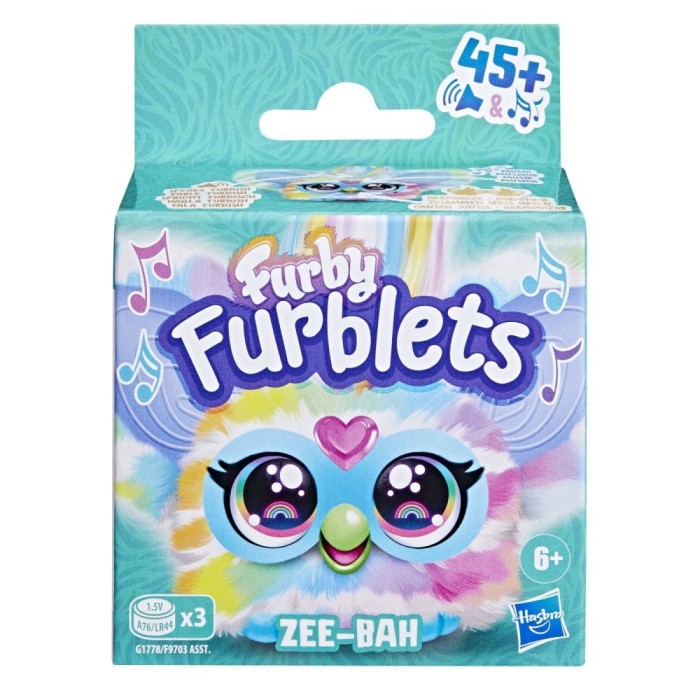 FURBY FURBLETS JUCARIE INTERACTIVA ZEE-BAH SuperHeroes ToysZone