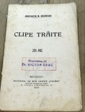 K. CRT Regalista - Constantin M. Mironescu - Clipe traite - 1914