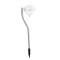 Lamp&Auml; solar&Auml; led pentru gr&Auml;din&Auml;, design tip diamant, iluminare alb rece, ip65, 30 cm