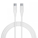 Cablu Date si Incarcare USB-C - USB-C Allity. AUC-02, 100W, 1m, Alb