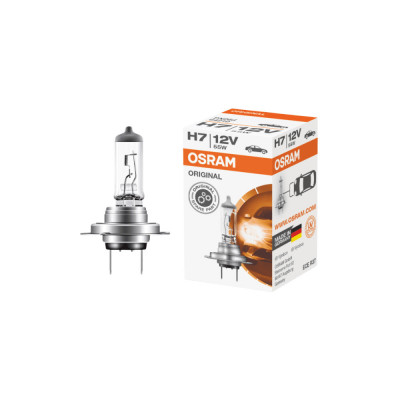 Bec auto far halogen Osram H7 Original Line 12V 55W 64210 foto