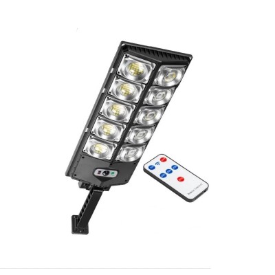 Lampa solara LED SMD cu telecomanda, 180W foto