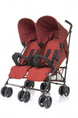 Carucior gemeni Twins 4Baby Red foto