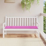 VidaXL Pernă de bancă de grădină, roz, 150x50x4 cm, textil oxford