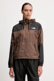 The North Face geacă Sheru culoarea maro, de tranziție, NF0A4C9H1OI1