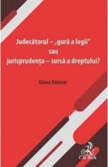 Judecatorul - gura a legii sau jurisprudenta - sursa a dreptului? - Diana Danisor