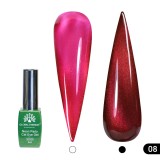 Cumpara ieftin Oja Semipermanenta Neon Party Cat Eye Global Fashion 8ml, #008. Unghii Neon, Efect Ochi de Pisica 3D, Durata 3 Saptamani. Manichiura Perfecta!