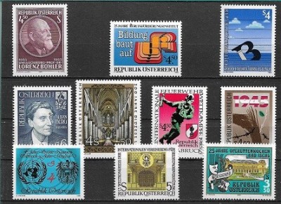 C5961 - lot Austria .nestampilate MNH foto