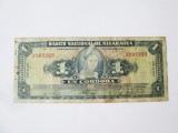 Cumpara ieftin Rară! Nicaragua 1 Cordoba 1958 la cel mai mic pret