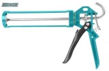 TOTAL - PISTOL PENTRU SILICON - 9&quot; -MANER ALUMINIU RANFORSAT (INDUSTRIAL) PowerTool TopQuality