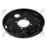 Protectie stropire disc frana Smart Fortwo 450, 451 2007-, Spate, Stanga, 4504230105