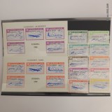 Lot Complet Timbre Guernsey (Sark &amp; Alderney) 1966 &ndash; Europa CEPT &ndash; Aviație