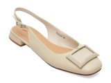 Balerini PASS COLLECTION bej, WC60015, din piele naturala