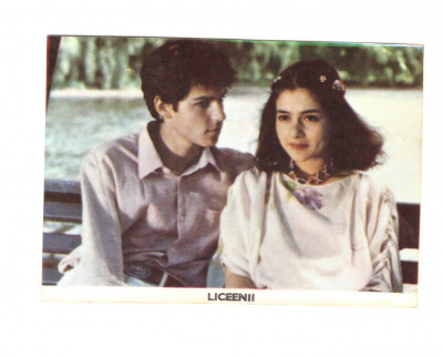 Calendar de buzunar Romaniafilm Liceeni 1988, Zilele filmului la sate foto