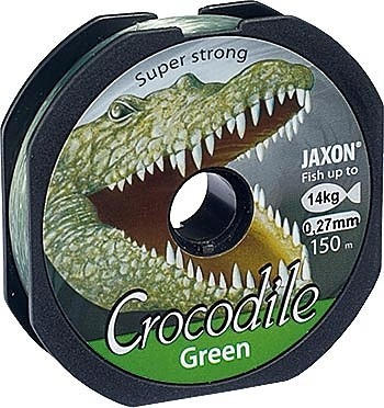 FIR JAXON CROCODILE GREEN 150m 0.22mm foto