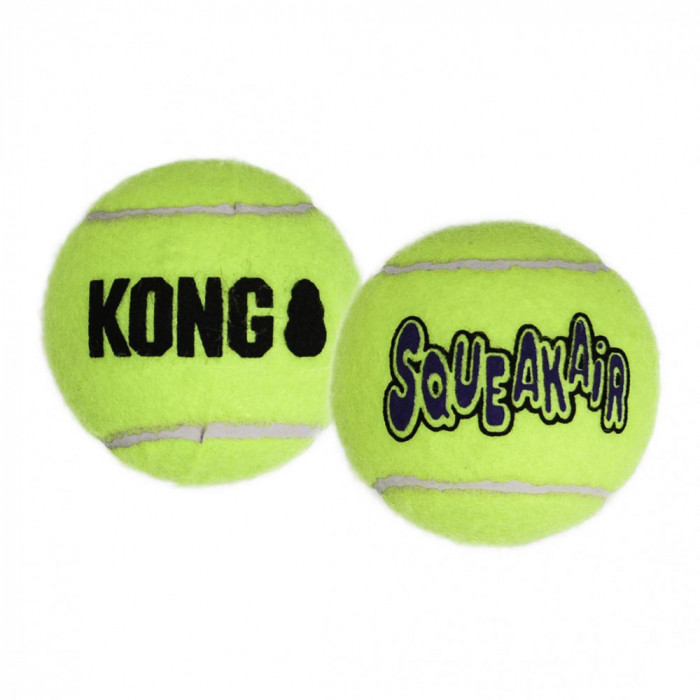 Kong Dog SqueakAir mingi de tenis L 2 buc