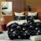 Lenjerie pat dublu,bumbac finet,6 piese,cearceaf normal 220x240cm, cearceaf pilota 200x220cm, 2 fete de perna 50x70, 2 fete de perna 70x70-M316