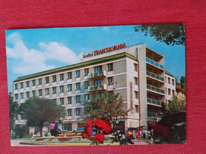 CPIB 23403 CARTE POSTALA - TARGU MURES, HOTEL &quot;TRANSILVANIA&quot;, NECIRCULATA