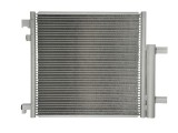 Condensator climatizare Chevrolet Spark (M300), 03.2010-2014, motor 1.0, 50 kw/60kw benzina, cutie automata/manuala, full aluminiu brazat, 450(405)x4