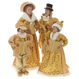 Cumpara ieftin Familie Colindatori Golden set 4 figurine 95 cm, Iliadis Alexandros