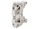 Conector Șine Gri 0,5-6mm&sup2; 2 Borne 8mm