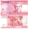 Chile 5 000 5000 Pesos 2015 P-163f Polimer UNC