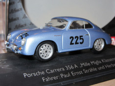 Macheta Porsche Carrera 356 A Mille Miglia 1957 Schuco 1:43 foto