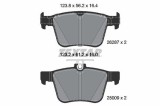 Set placute frana disc Audi Q2, Q3, Tt; Cupra Ateca; Seat Tarraco; Skoda Kodiaq, Superb III; VW Arteon Shooting Brake, Atlas, Passat Alltrack B8, OE