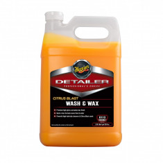 Sampon Auto cu Ceara Meguiar's Citrus Blast Wash and Wax, 3.8L