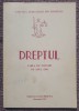 Dreptul tabla de materii 1998, stare buna, 200 pagini
